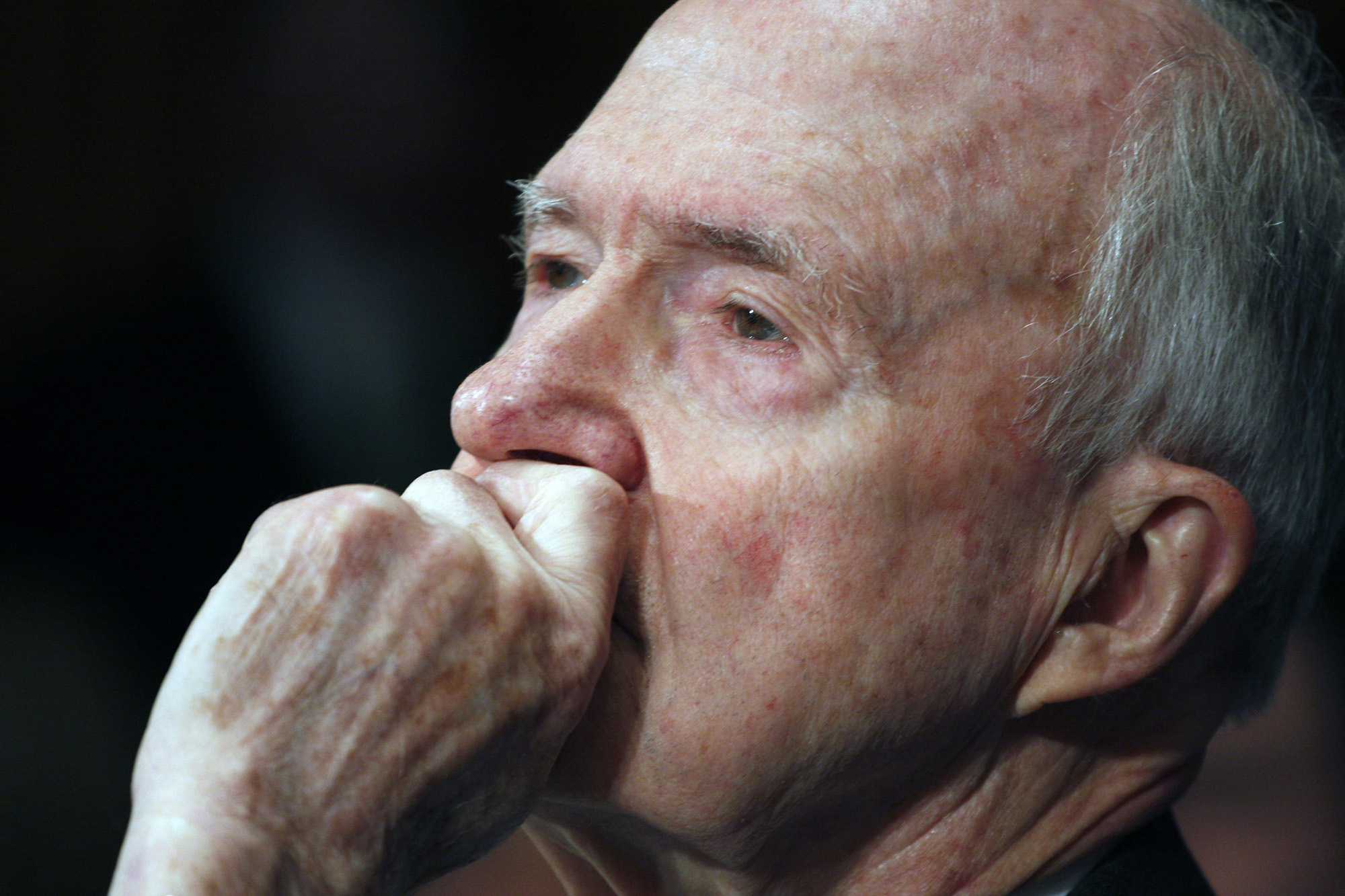 In this March 5, 2009, file photo, former national security adviser Brent Scowcroft testifies on Capitol Hill in Washington.